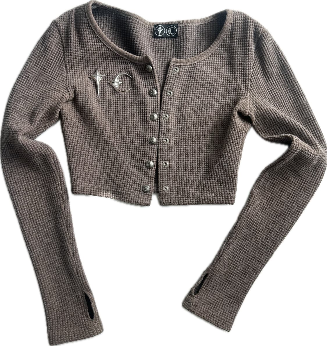 (W) Thug Club TC Cardigan Brown 1 size 상품이미지2