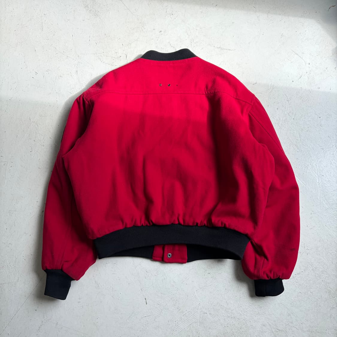 90s 발렌티노 빈티지 울 바시티 자켓 L 상품이미지8