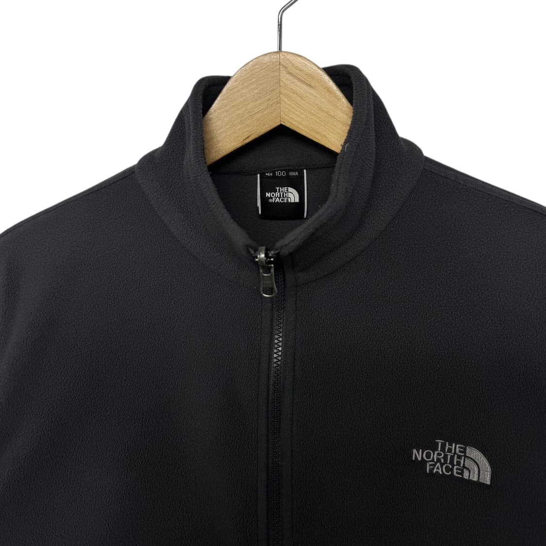 노스페이스 로고 후리스 집업 상품이미지2