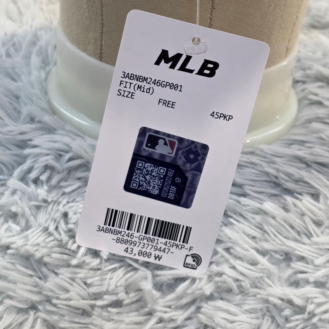 L9-6:MLB 클래식 C 로고 핑크 비니 (Free)-새제품 상품이미지2