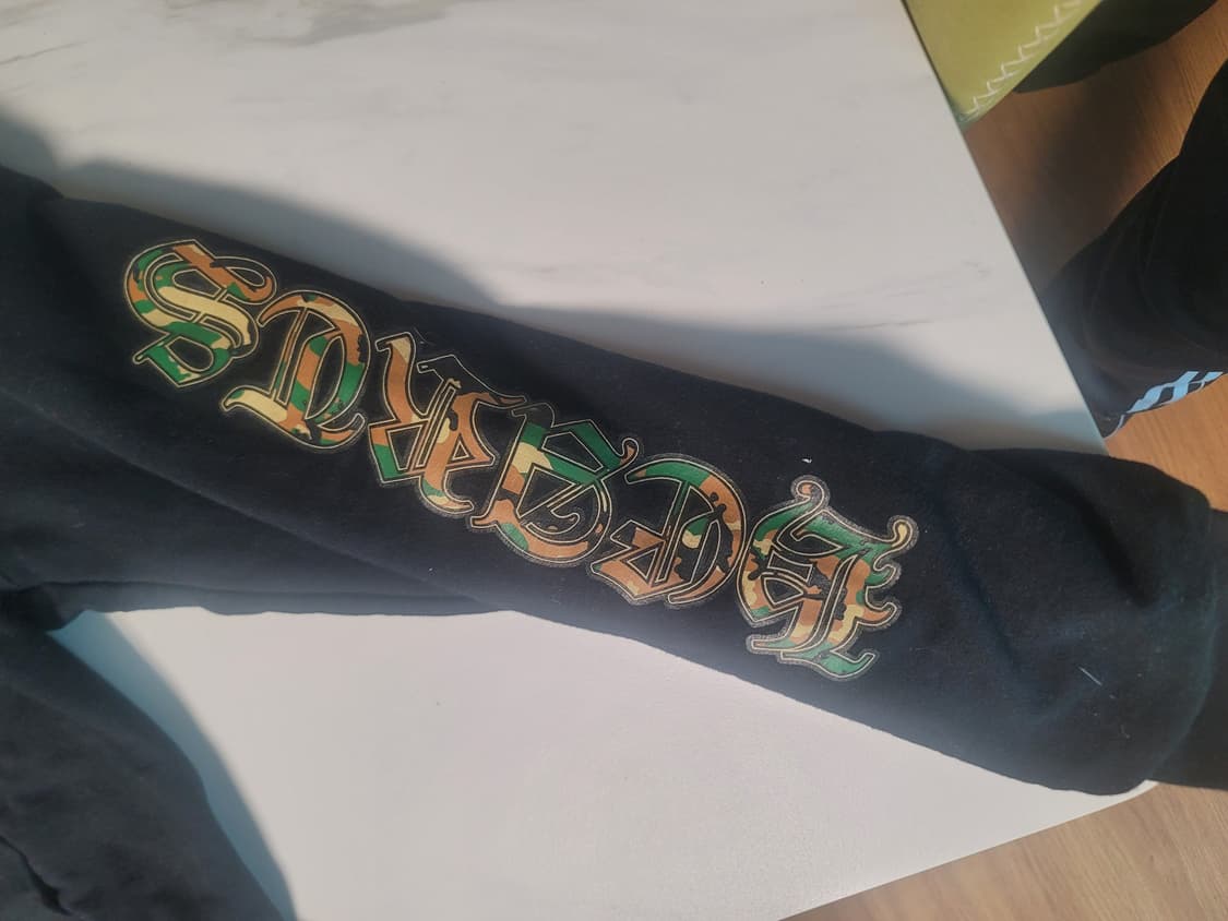 크롬하츠 카모 헤비웨이스트 후드집업 L 교신 상품이미지3