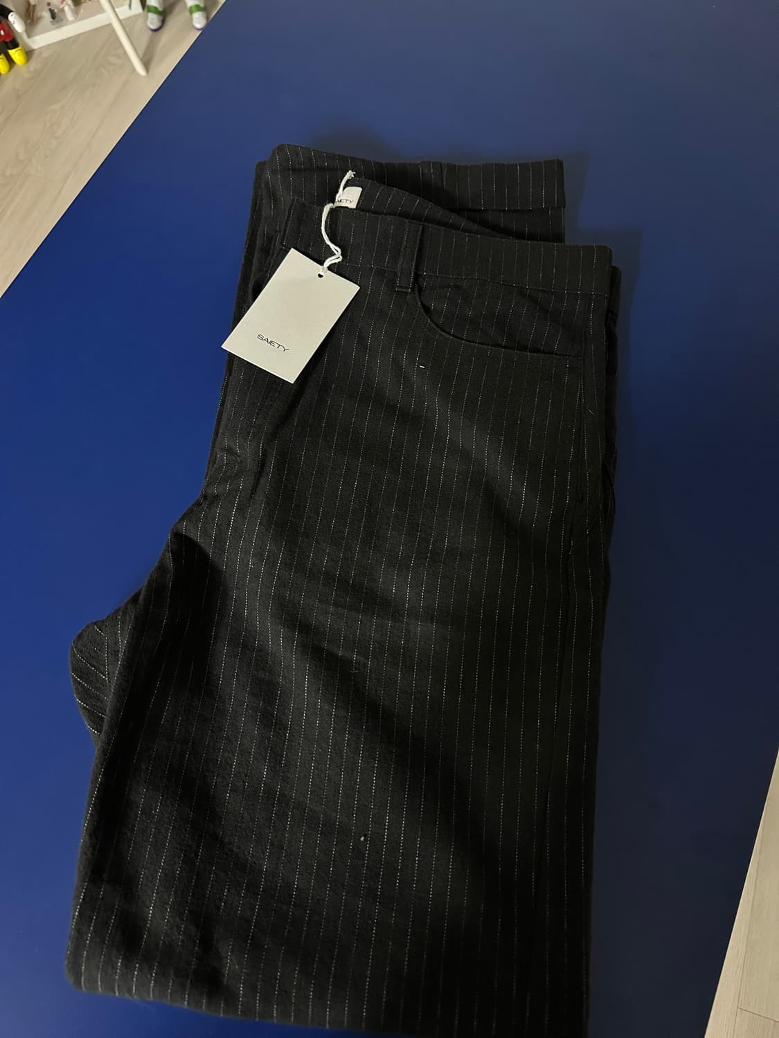 [새상품] saiety 사이어티 스트라이프 팬츠 일본원단 상품이미지6