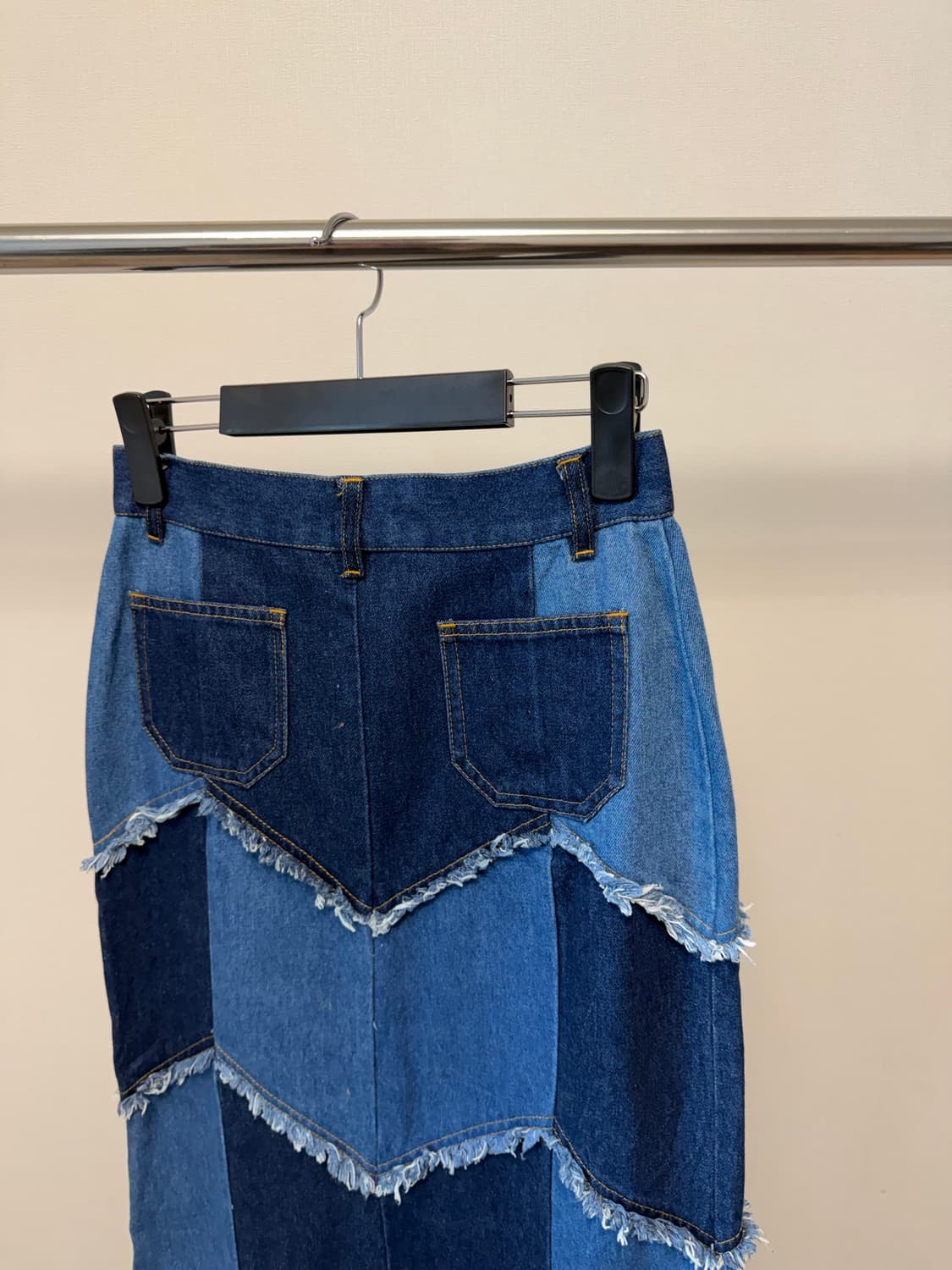 Patchwork denim skirt  상품이미지5