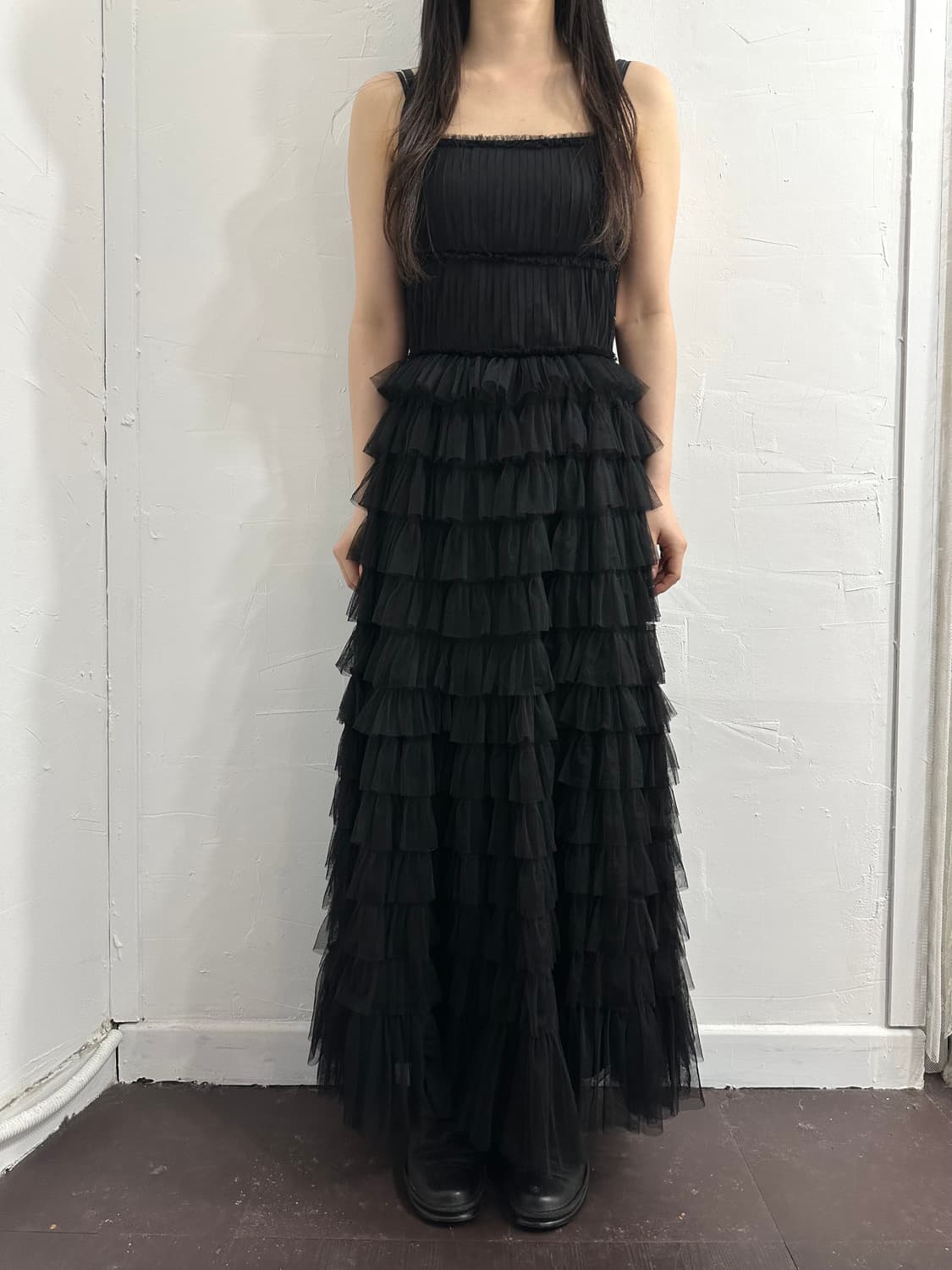 fray i.d sha layered dress 상품이미지2