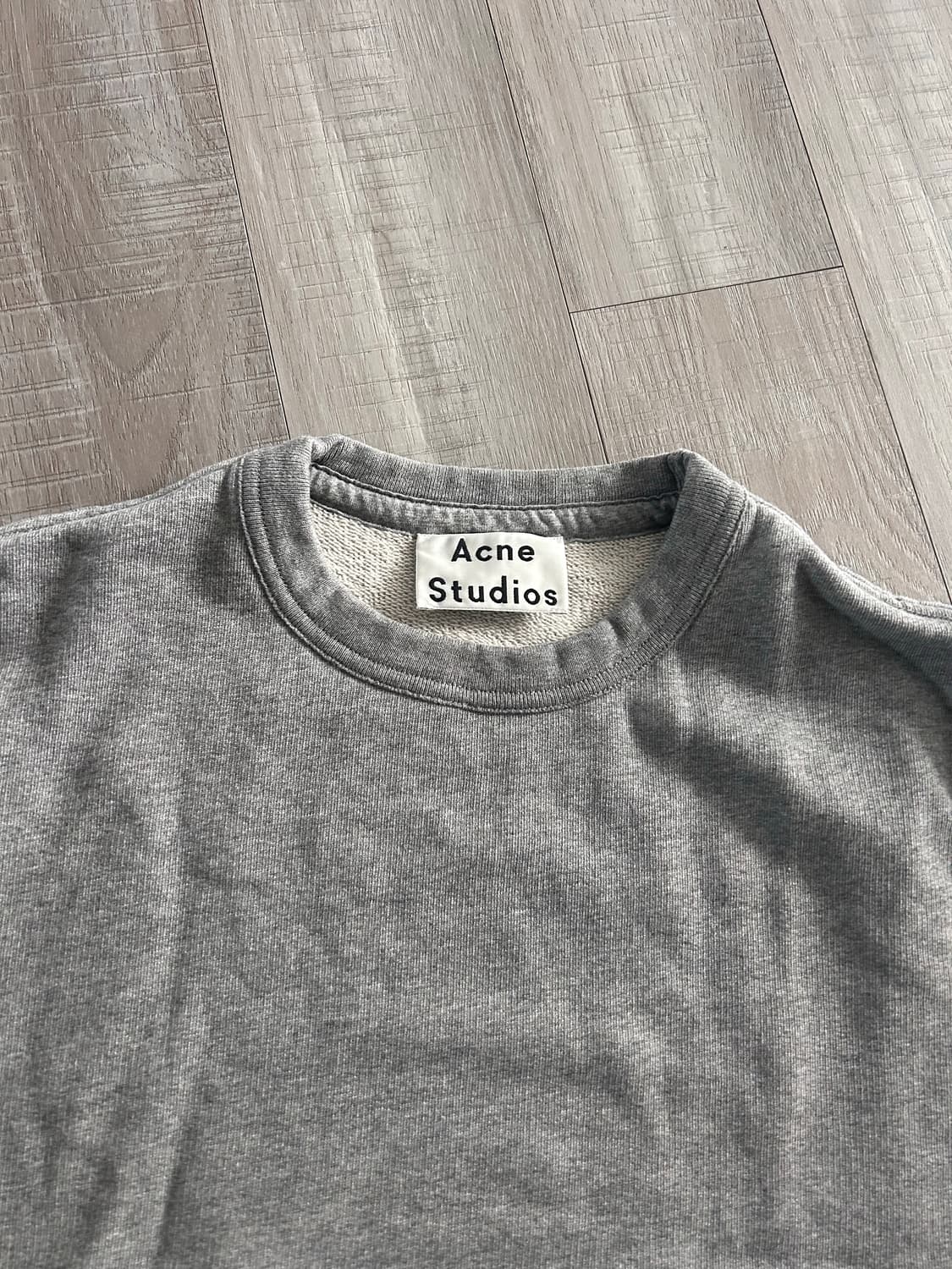 아크네 스튜디오 그레이 여성 맨투맨 S 상품이미지3