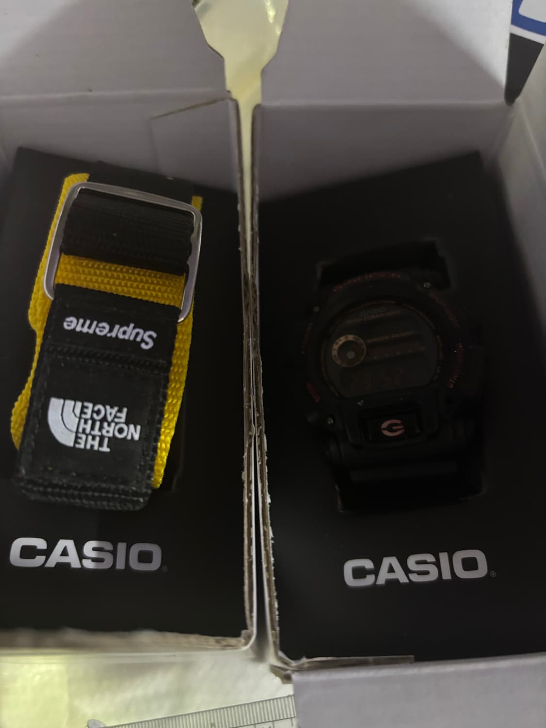 G-shock 지샥 슈프림 노스페이스 밴드 DW 검금 상품이미지1