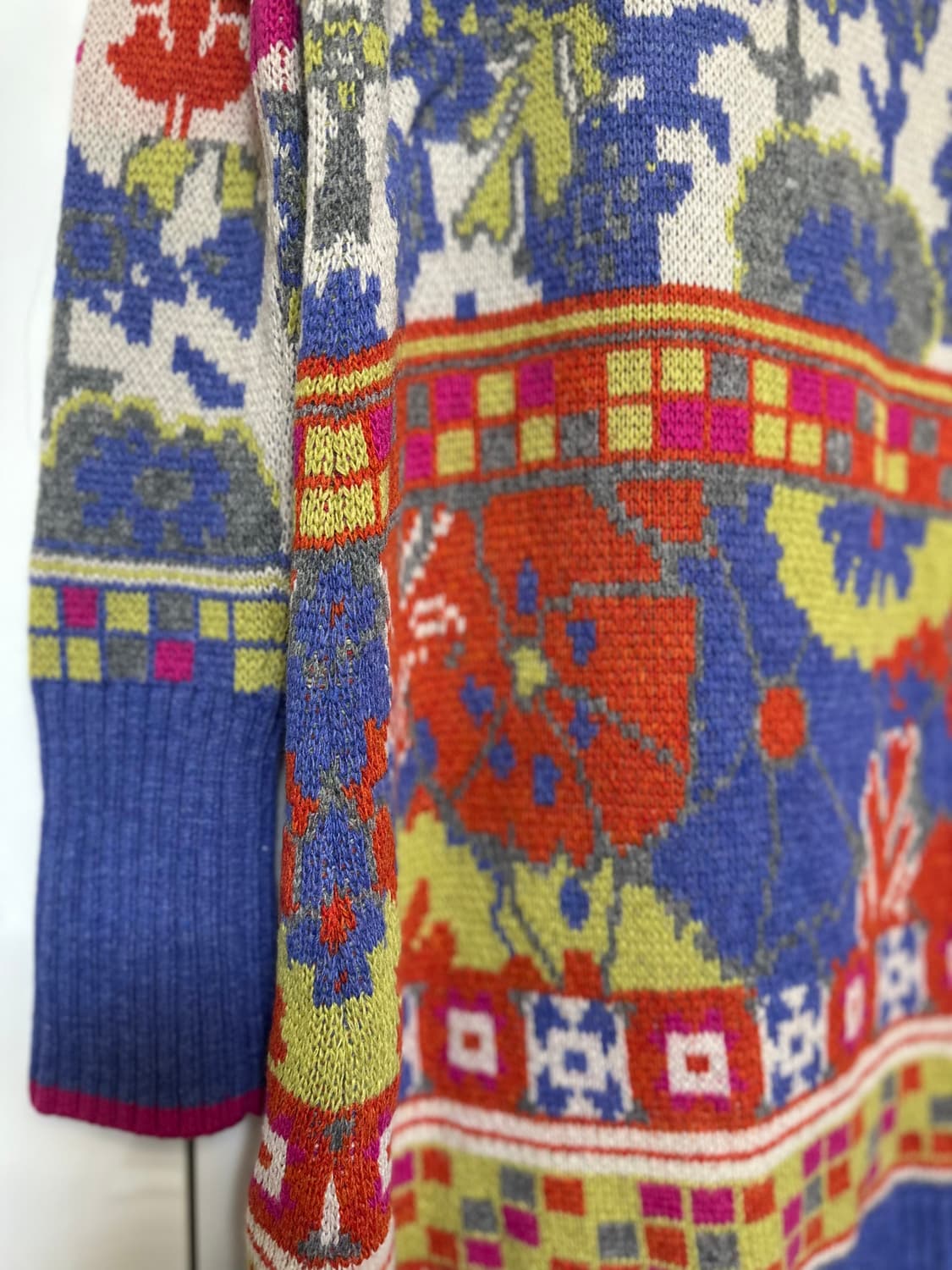 Oilily 오일릴리패턴 울니트 롱 가디건 상품이미지6