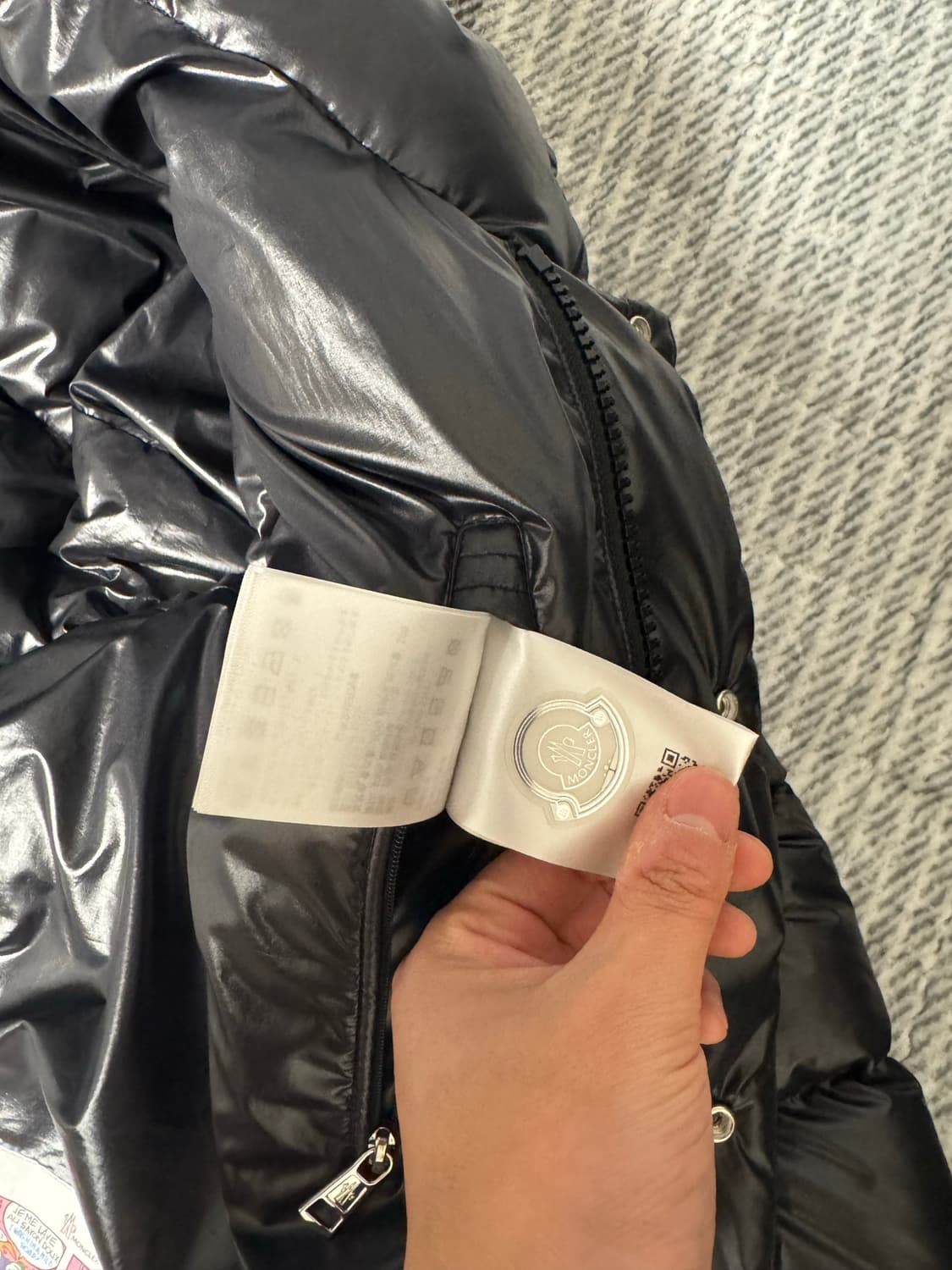 [4] 몽클레어 룰 쇼트 패딩 블랙 Lule 상품이미지5