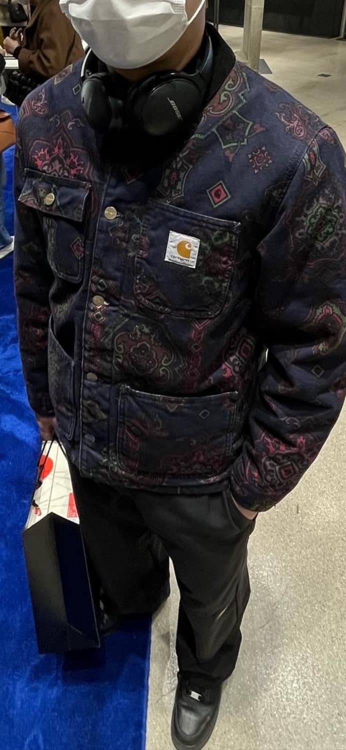 칼하트 wip 페이즐리 초어 자켓 상품이미지2