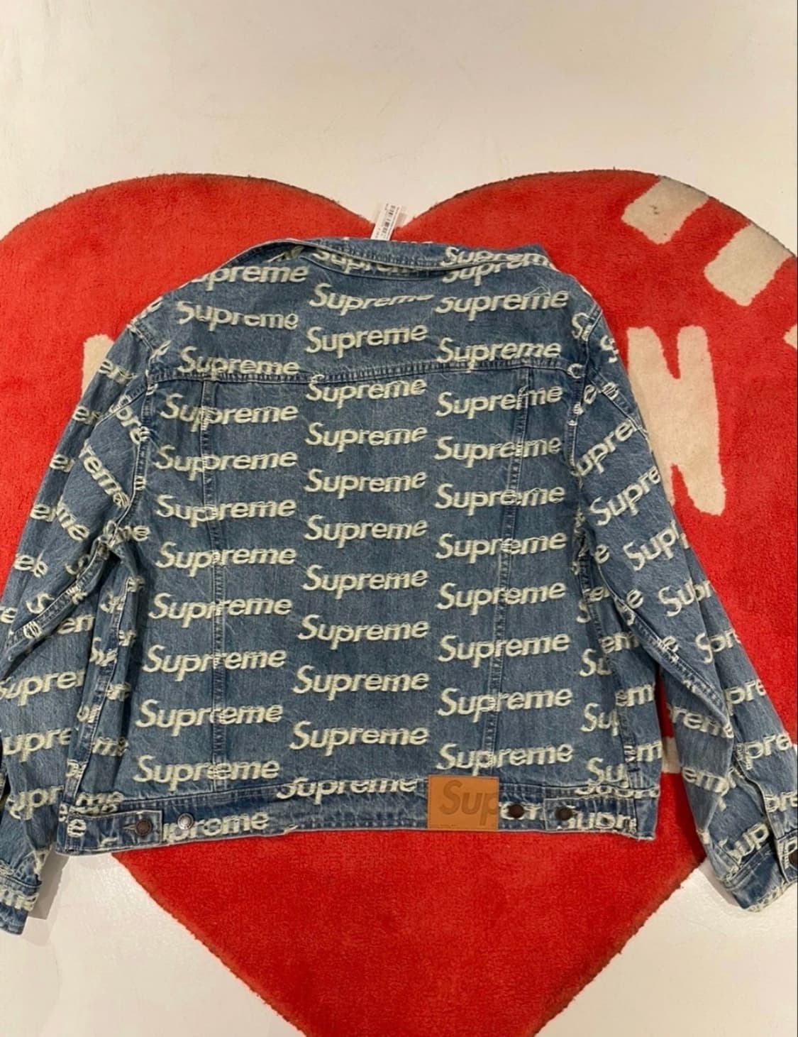 슈프림 데님 트러커 재킷 구할수 없는 SIZE: S 급매 상품이미지2