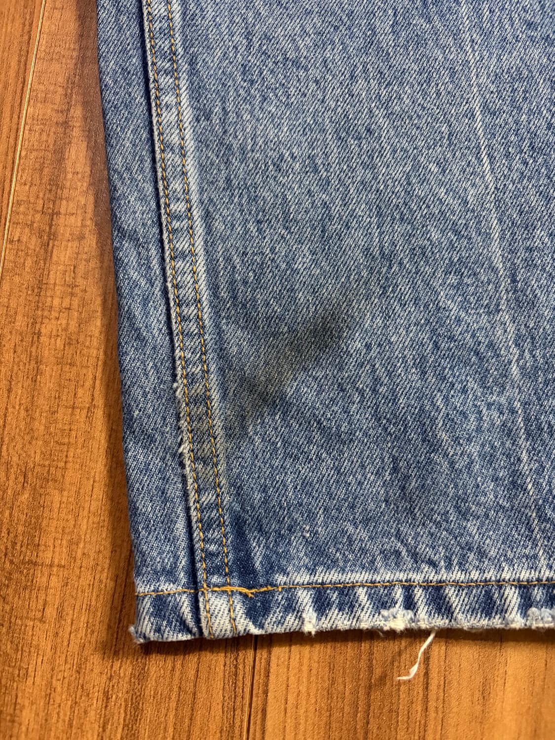 중청 스트레이트핏 데님 팬츠 28사이즈 상품이미지7