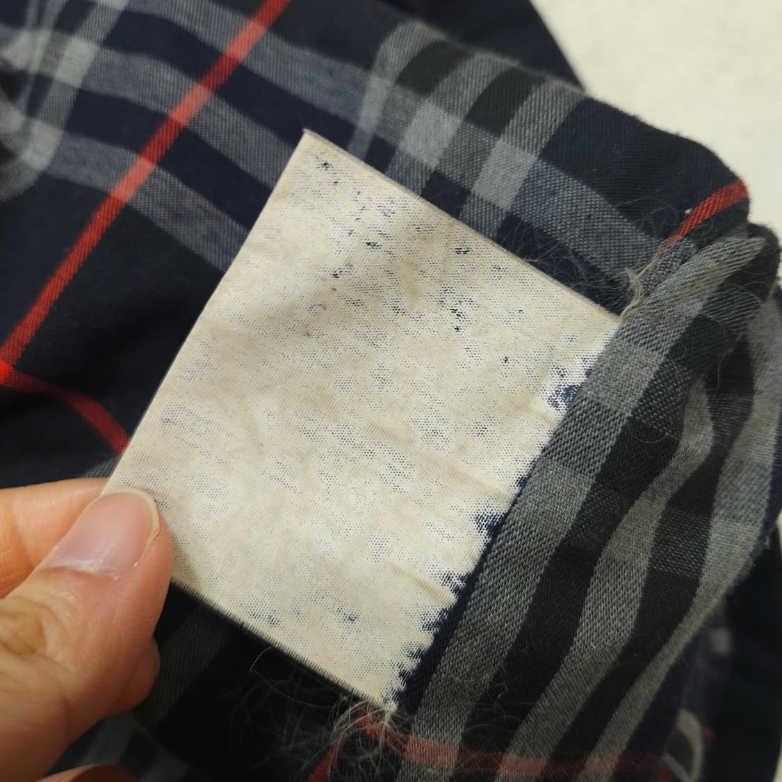 90s 버버리 후드 트렌치 코트 네이비 상품이미지8