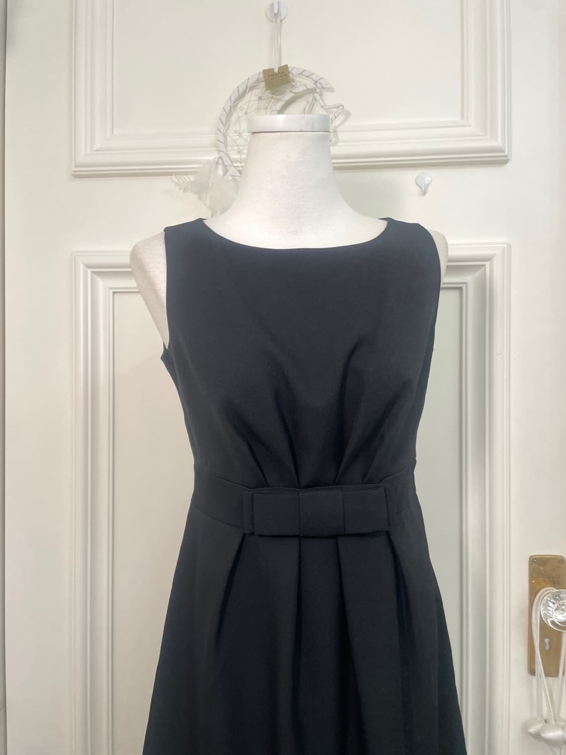 black waist shirring bow princess opc 상품이미지5