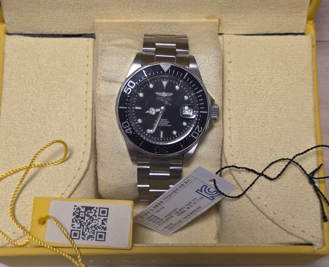 인빅타 (INVICTA) 카렌다 다이버 오토메틱 8926 (풀박스)  상품이미지7