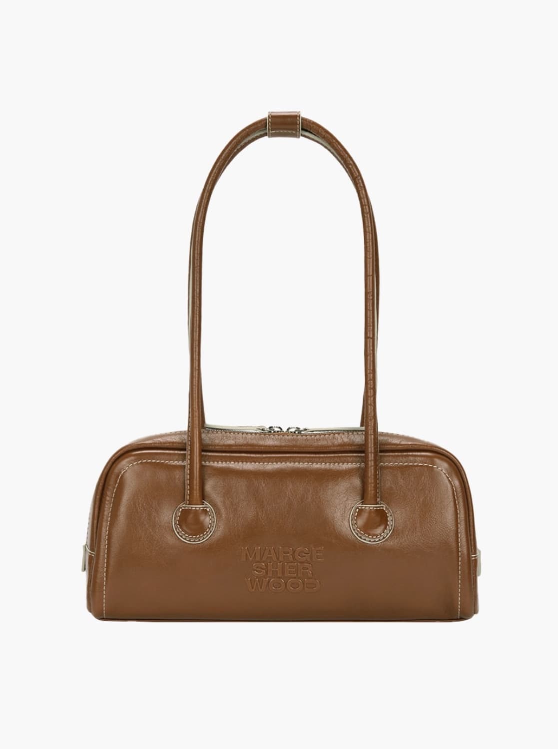 마지셔우드 보스턴백 크링클브라운 상품이미지1