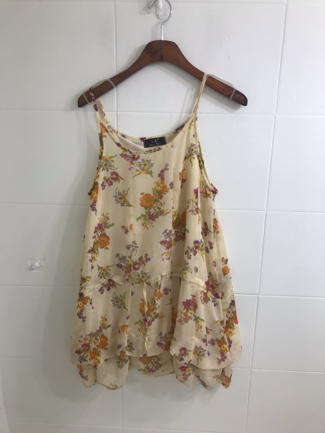 베이지 플라워 하구미 모리걸 소녀 코디세트 상품이미지7