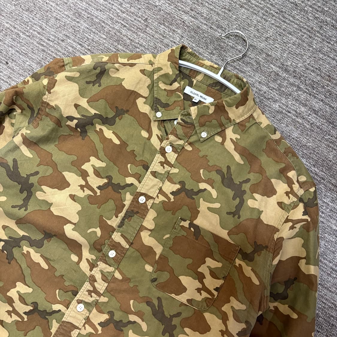GLOBAL WORK 카모셔츠 상품이미지2
