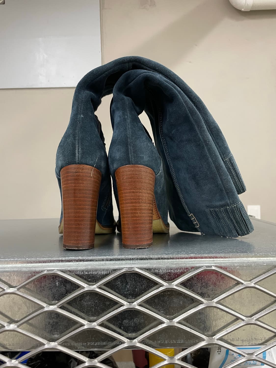 마나스 레아 포스카티 스웨이드 롱부츠 38 상품이미지3