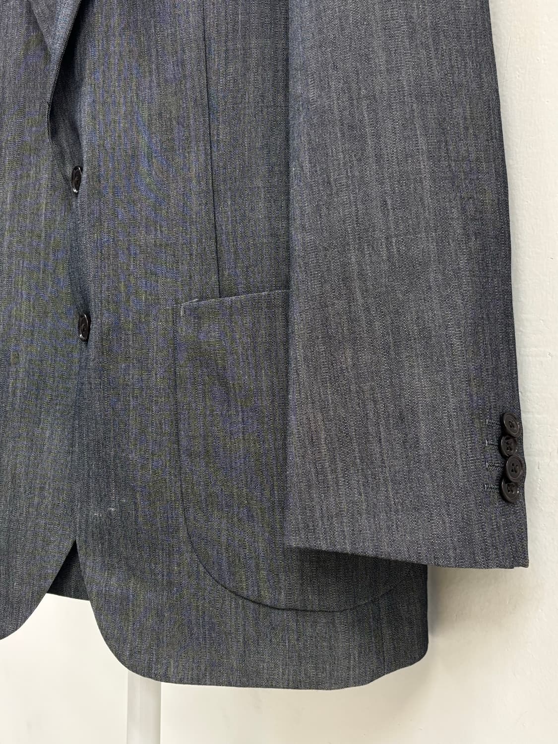 빈티지 그레이 울 블레이저 자켓 상품이미지6