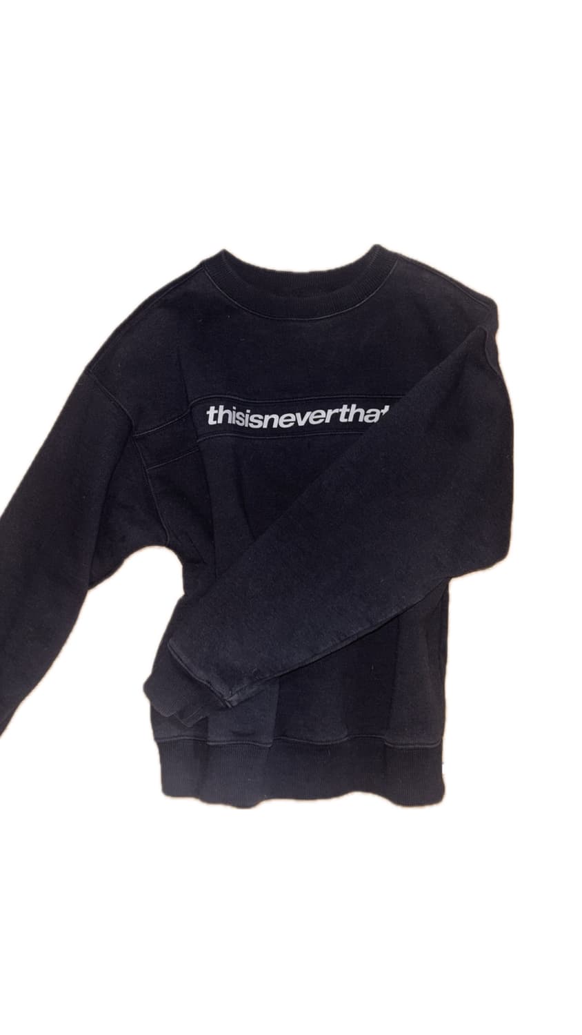 thisisneverthat black crewneck 상품이미지1
