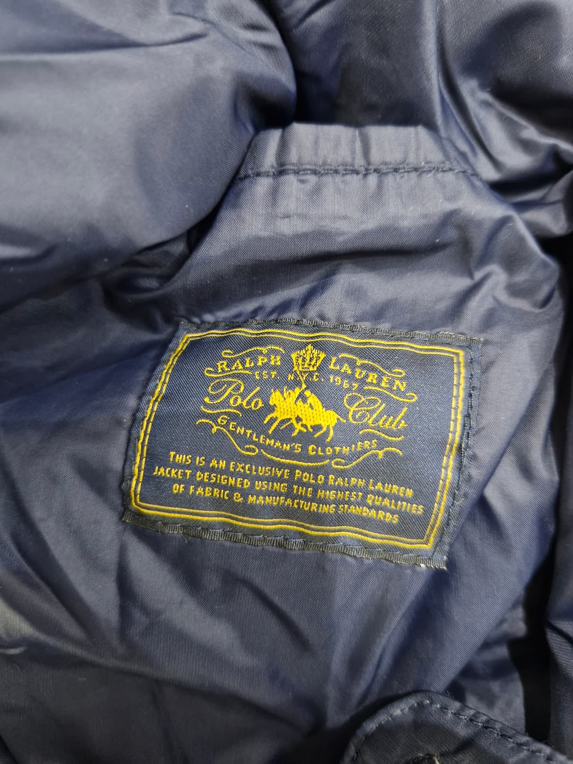 폴로랄프로렌 경량 다운 자켓 네이비_XL 상품이미지6