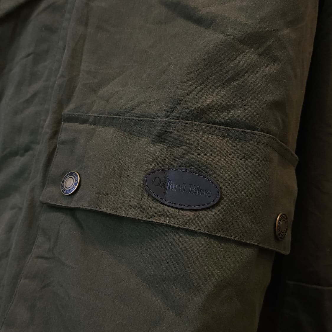 90s 잉글랜드 컨트리 올리브 그린 왁스자켓 헌팅자켓 파카 s 상품이미지8