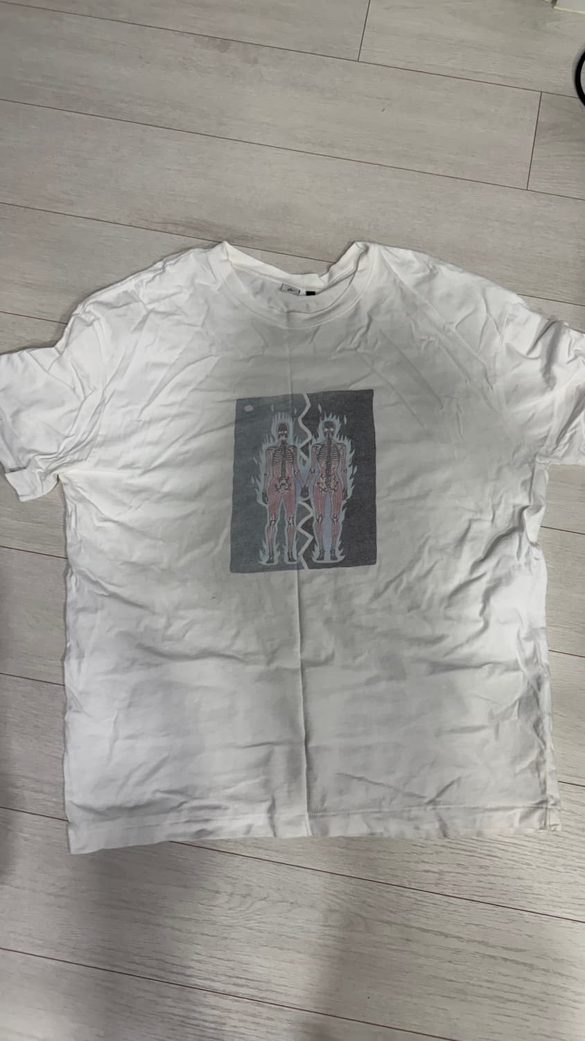 폴리테루 1/2 그래픽티 스컬커플 상품이미지1