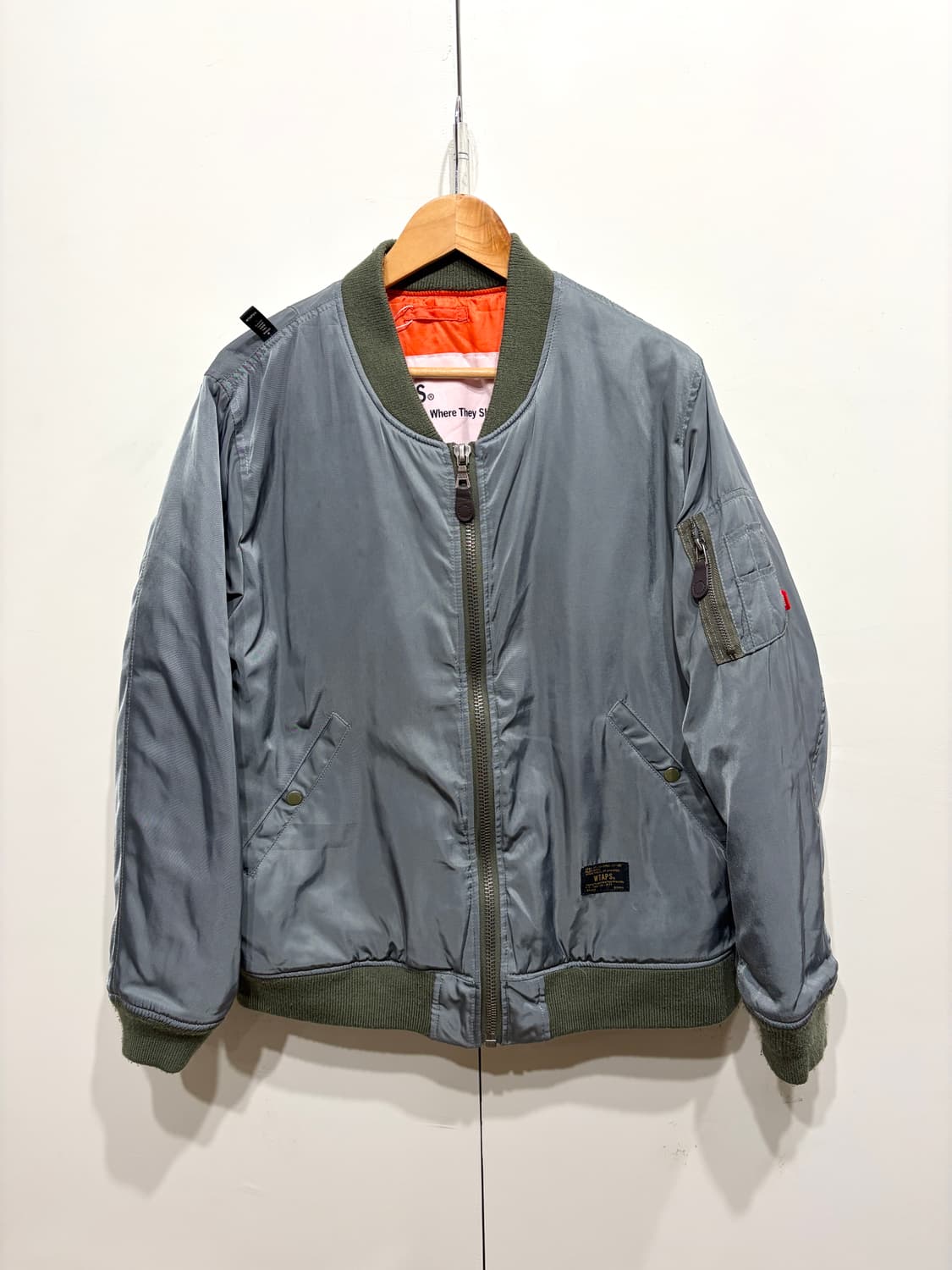 WTAPS 더블탭스 MA-1 봄버 자켓 상품이미지2