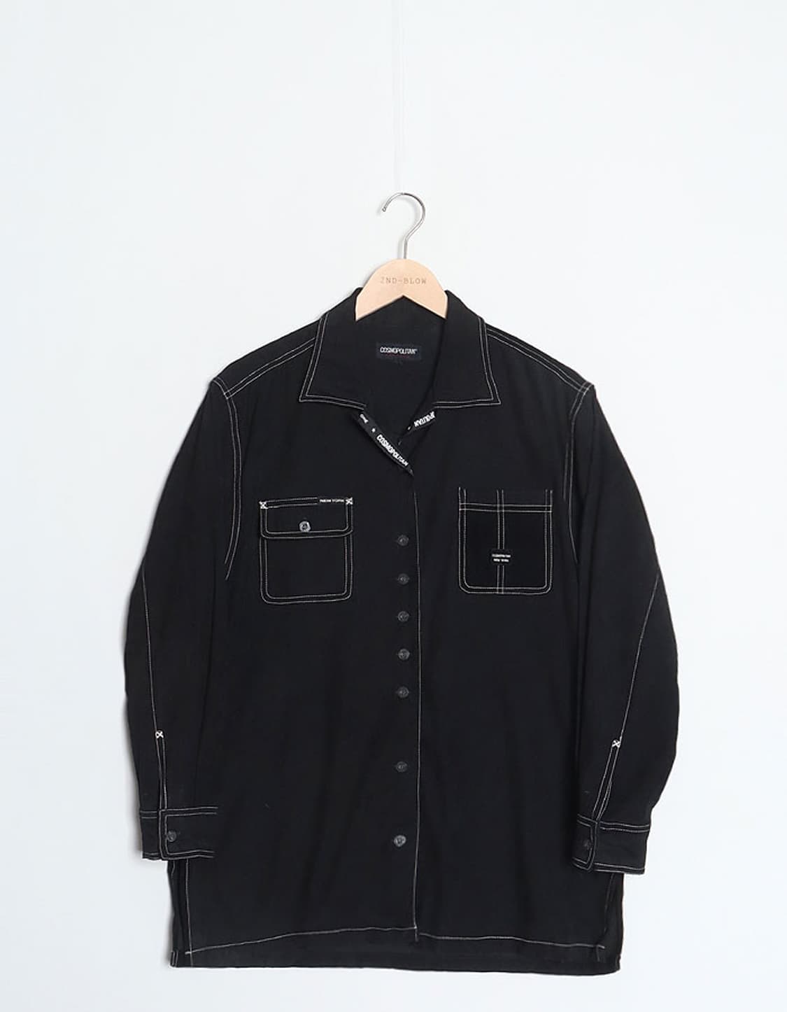 COSMOPOLITAN Loose-Fit Shirts 상품이미지1