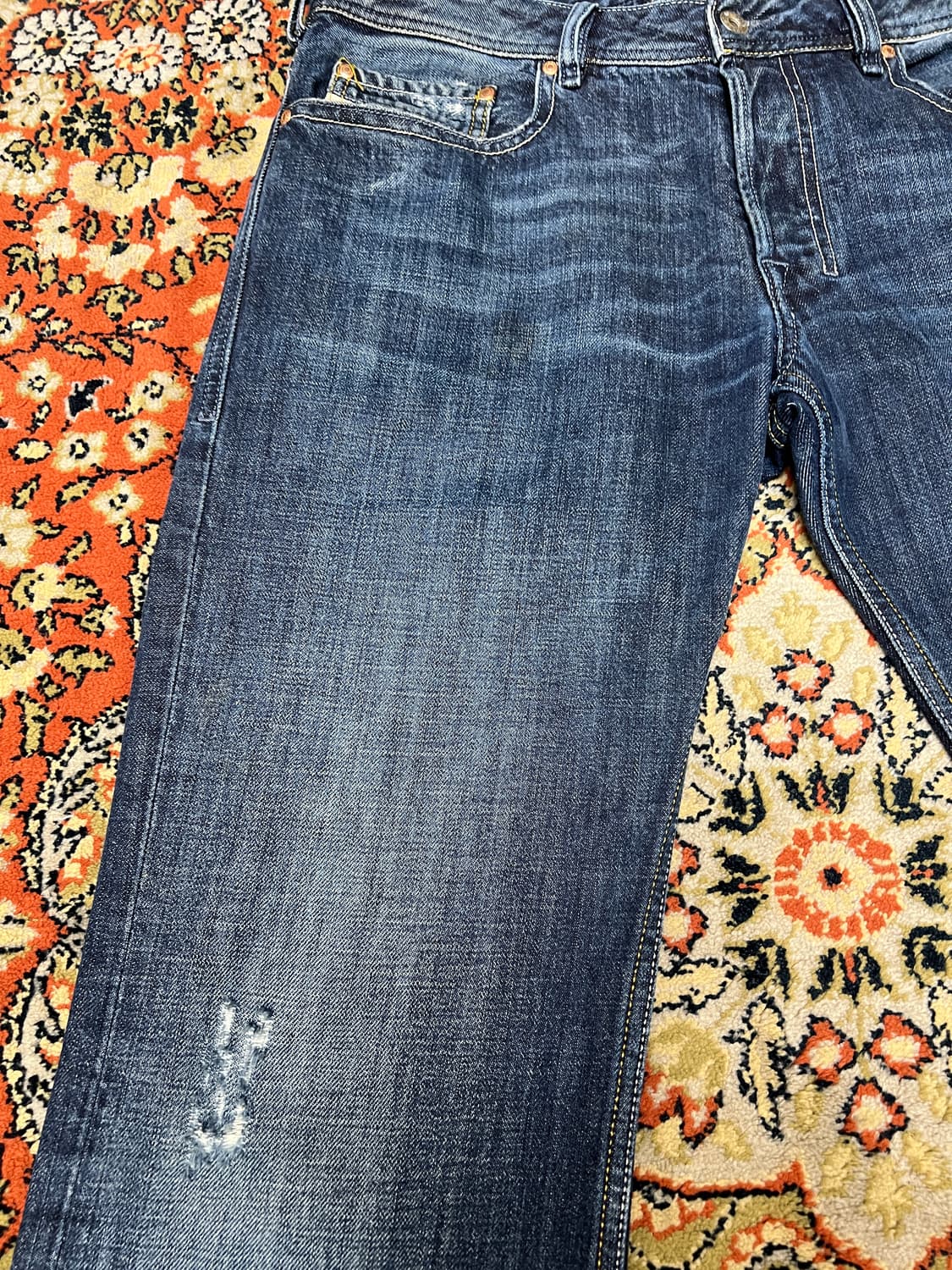 [32] Diesel 디젤 빈티지 자탄 부츠컷 플레어 데님팬츠 상품이미지4