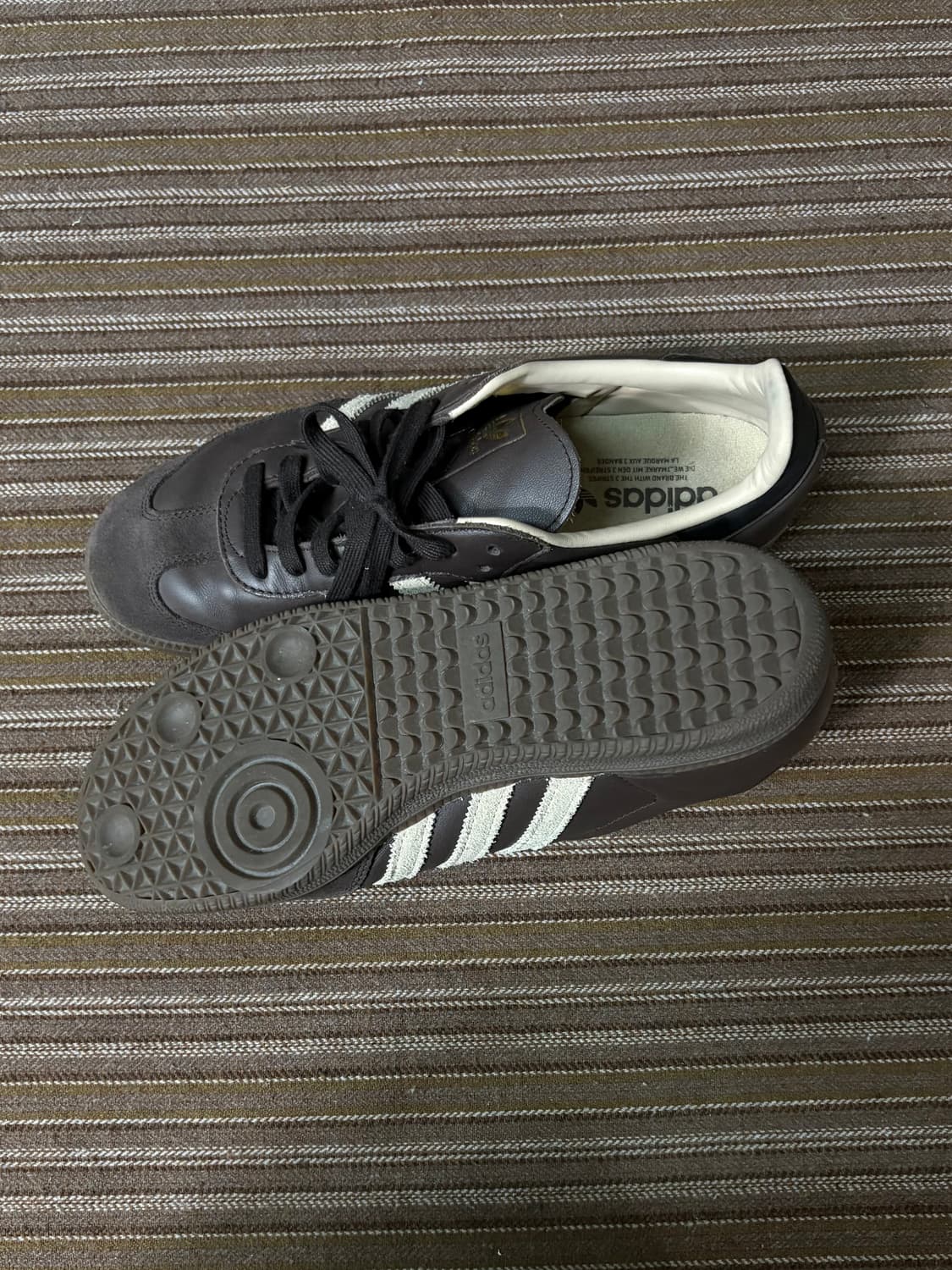 아디다스 삼바 OG 다크 브라운 클레이 브라운 (280) 상품이미지3