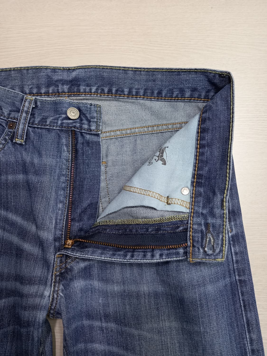 34 리바이스513 콜롬비아 워싱 슬림일자진 34-581 상품이미지7