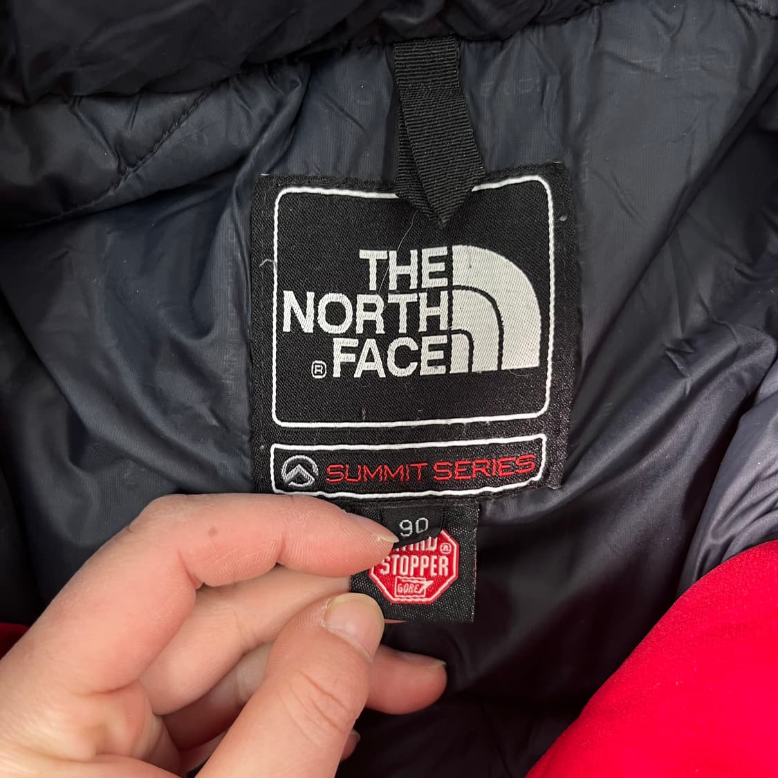 95 노스페이스 히말라야2 레드 구스다운 패딩 상품이미지3