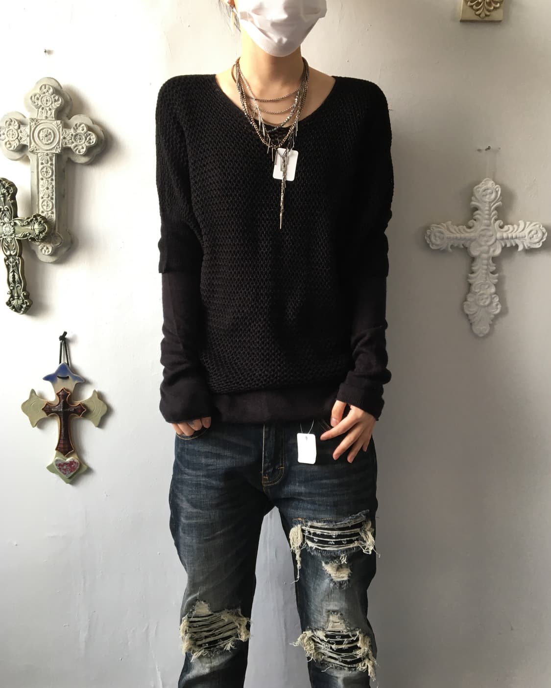 Net knit 상품이미지4