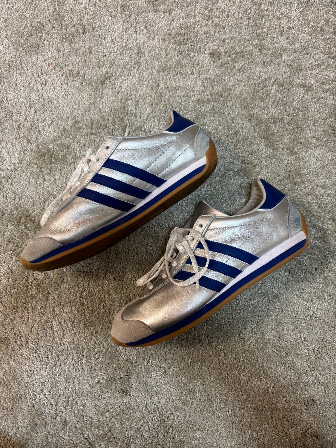 아디다스 컨트리 OG 매트 실버 브라이트 블루(240) 상품이미지2