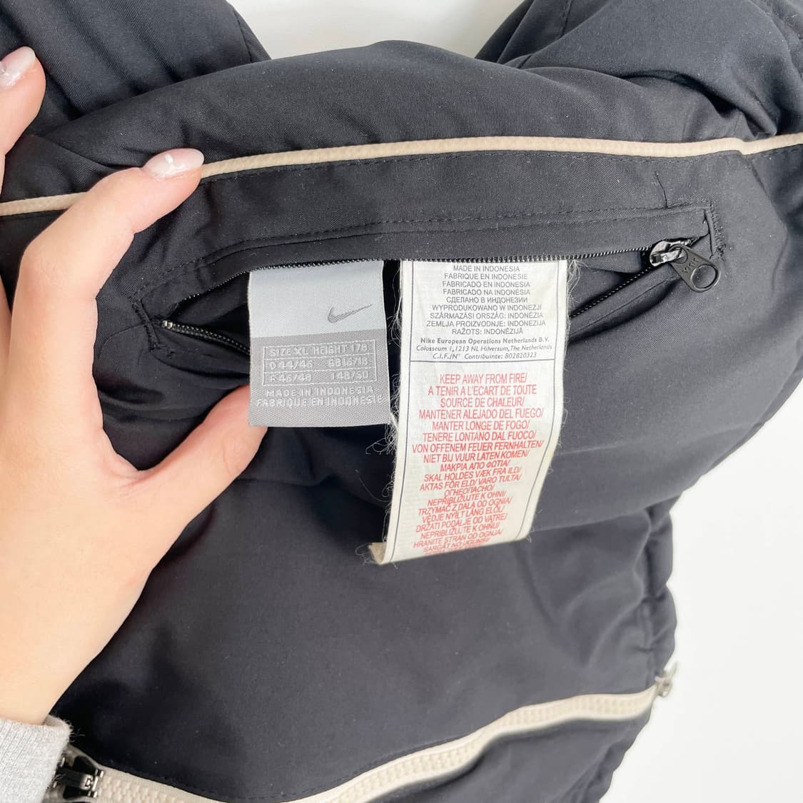 A1 나이키 2002년 리플렉티브 재킷 XL사이즈 상품이미지4