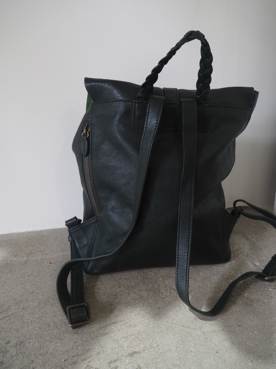 vintage leather backpack  상품이미지6