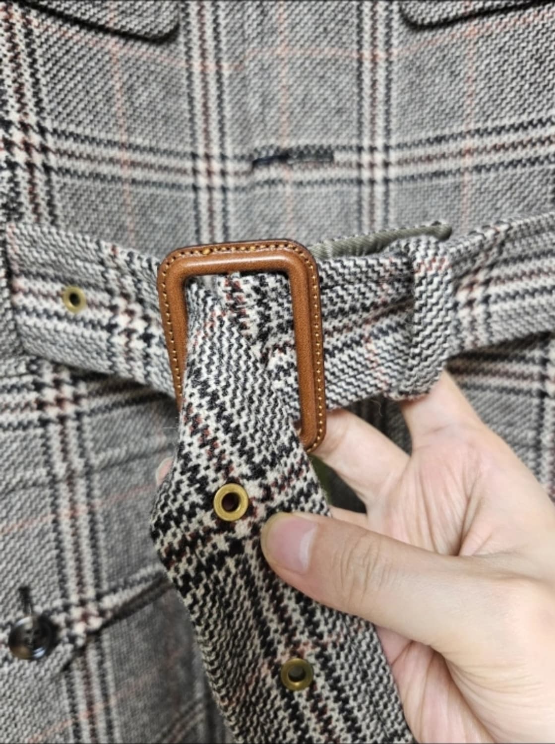 구찌 정품 매크로 코트(44r/100/텍달린새제품) 상품이미지7