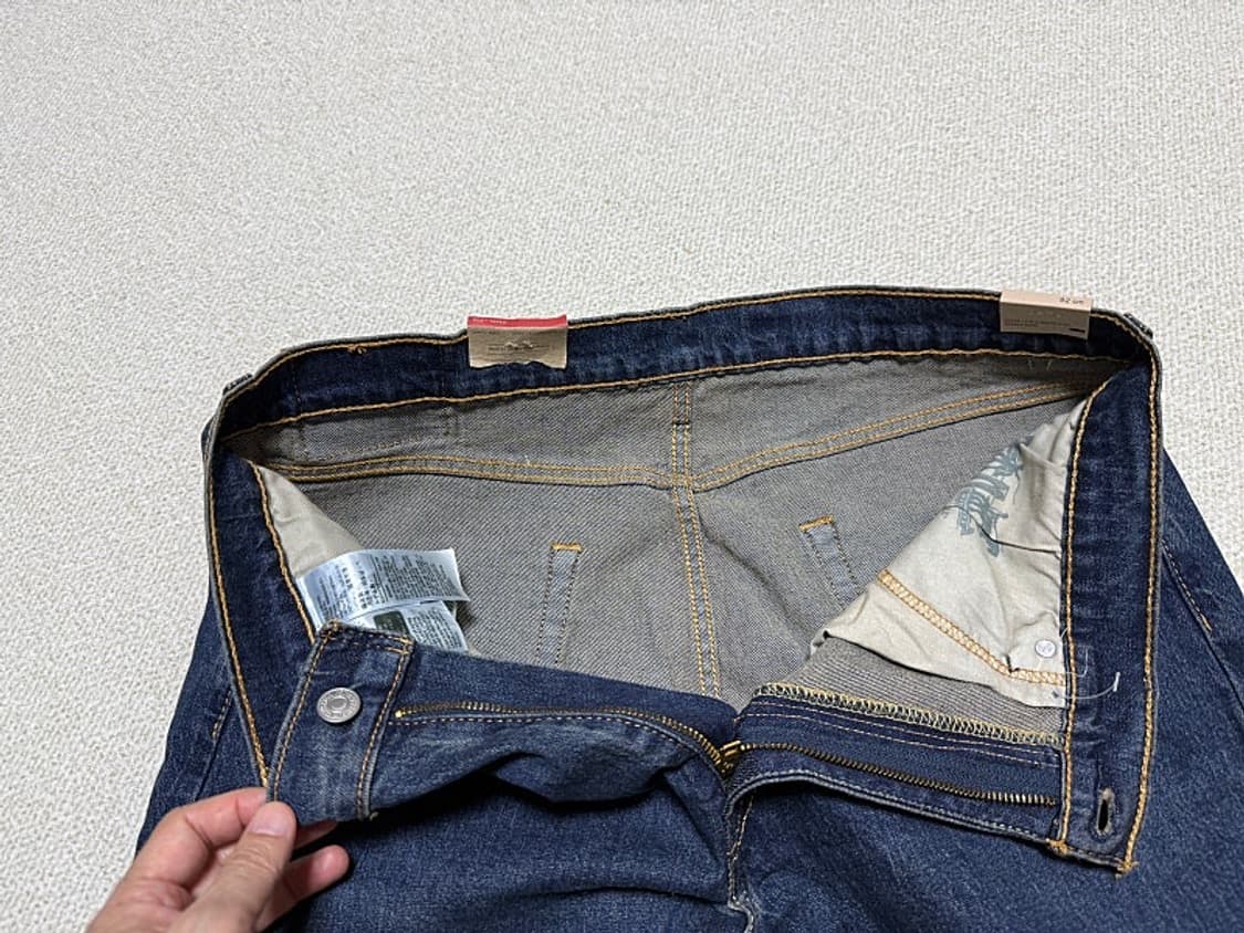 리바이스 502 청바지 남성용 36인치 새제품 상품이미지3