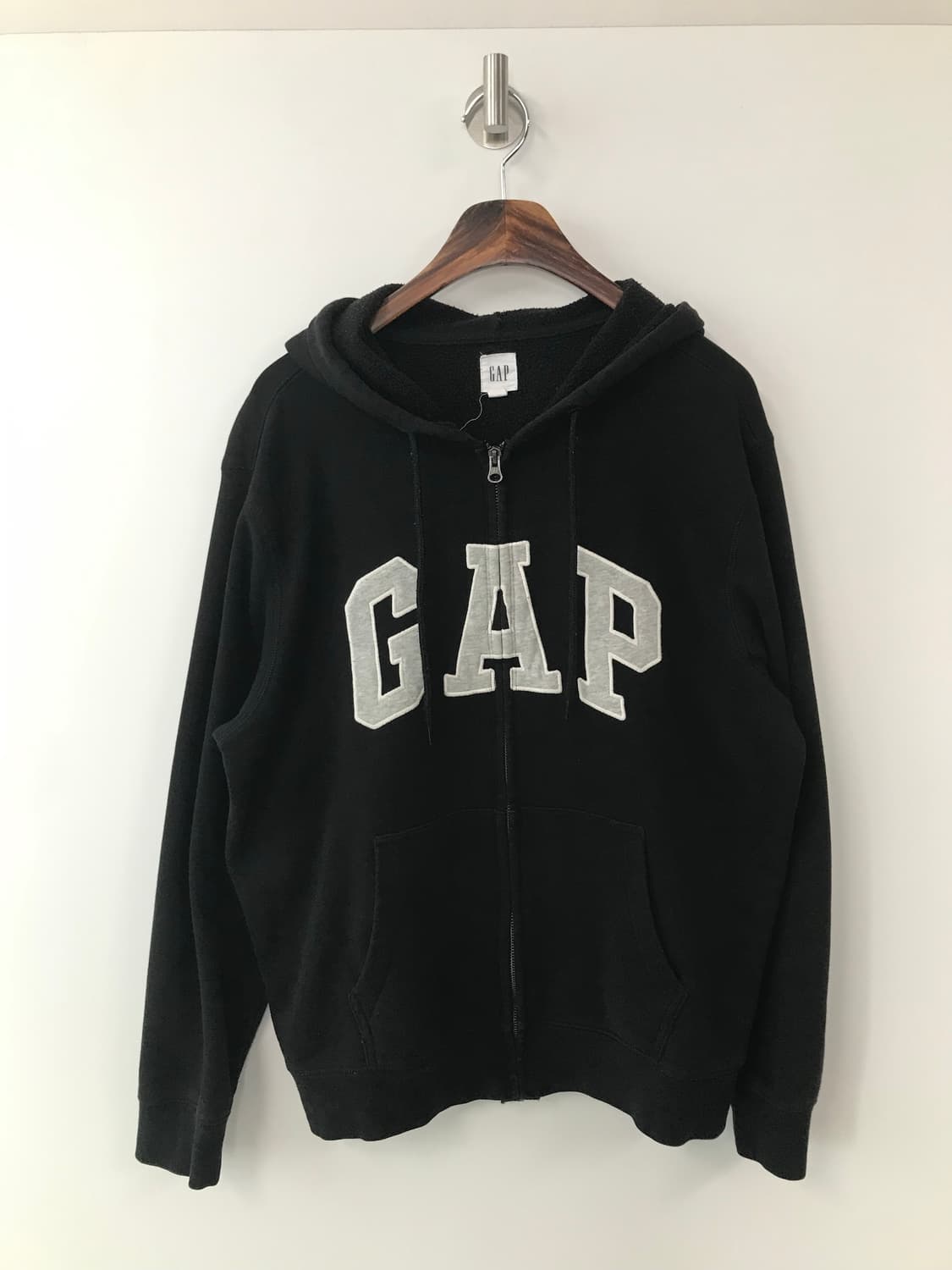 Gap 갭 블랙 후드집업 상품이미지2