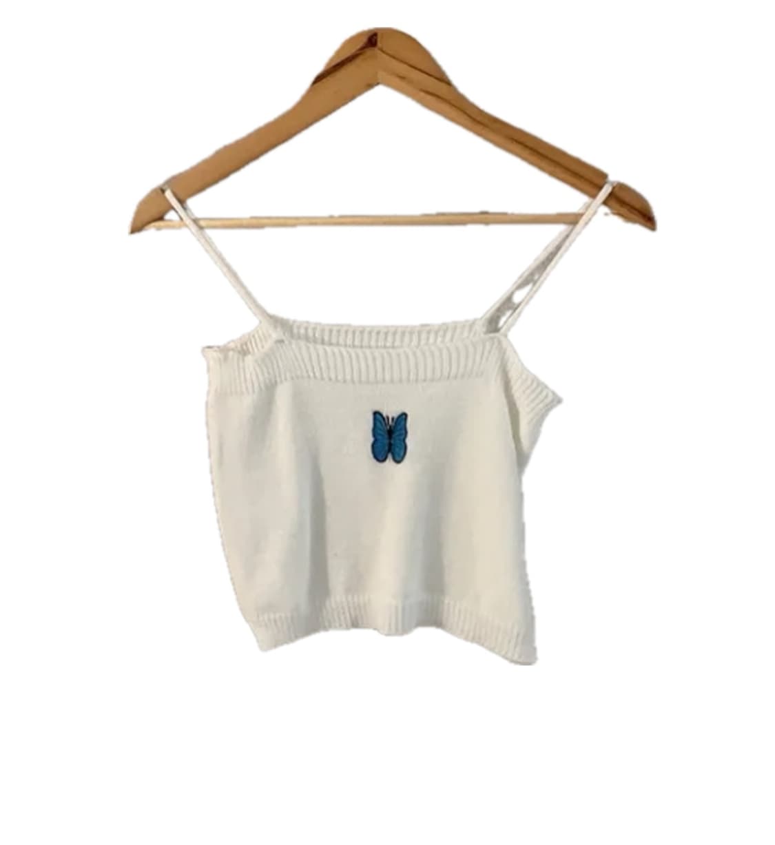 에이블리 나비 니트 가디건 투피스  상품이미지3