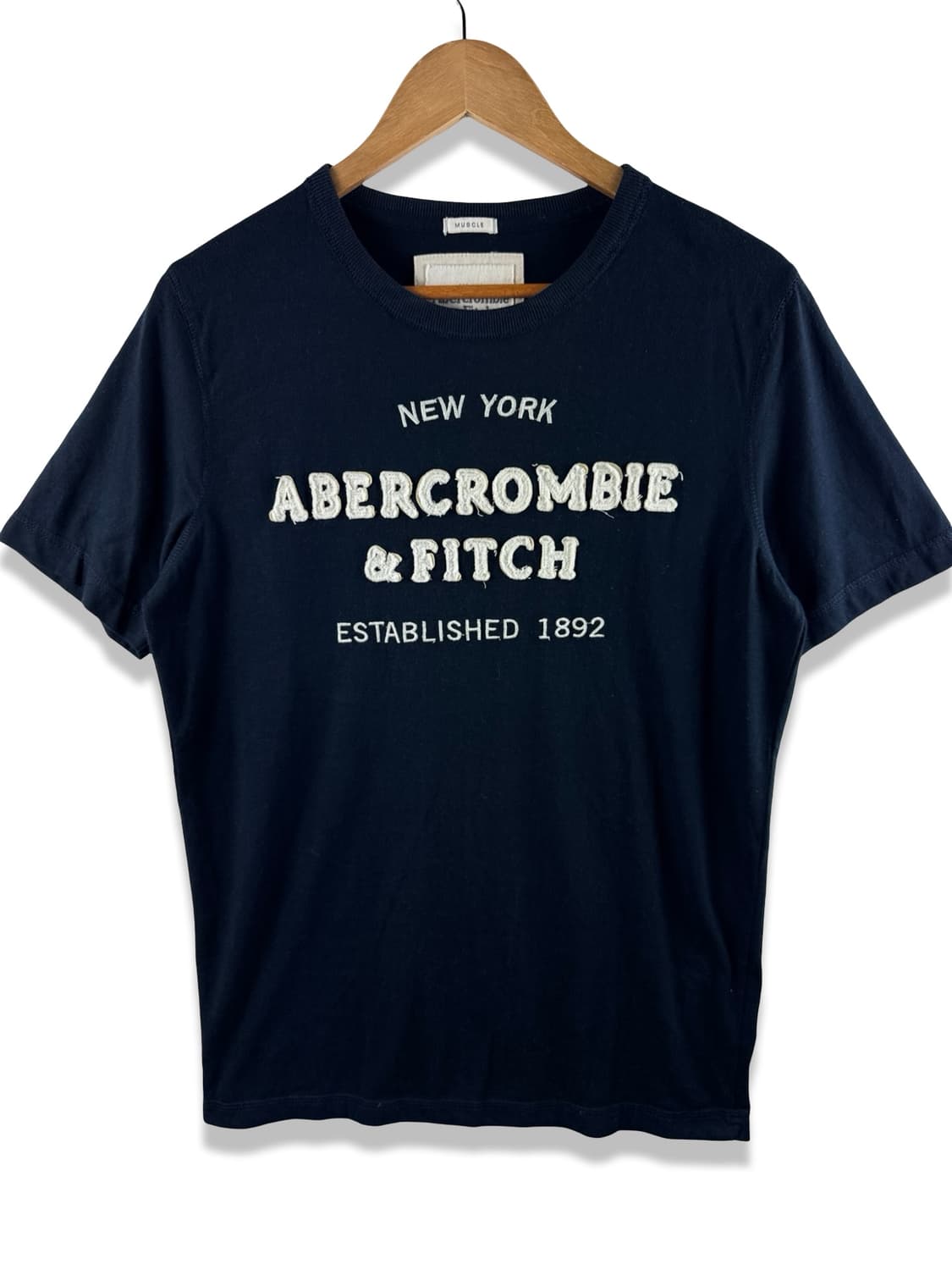아베크롬비 네이비 로고 반팔 티셔츠2410 상품이미지1