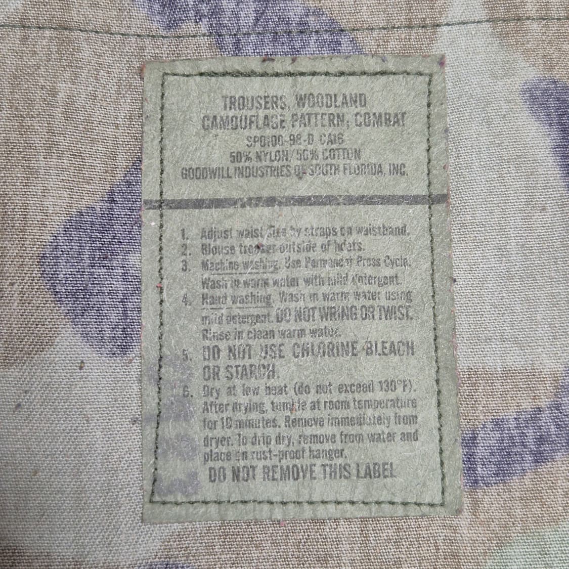 [M]미군 우드랜드 BDU  -470 상품이미지4