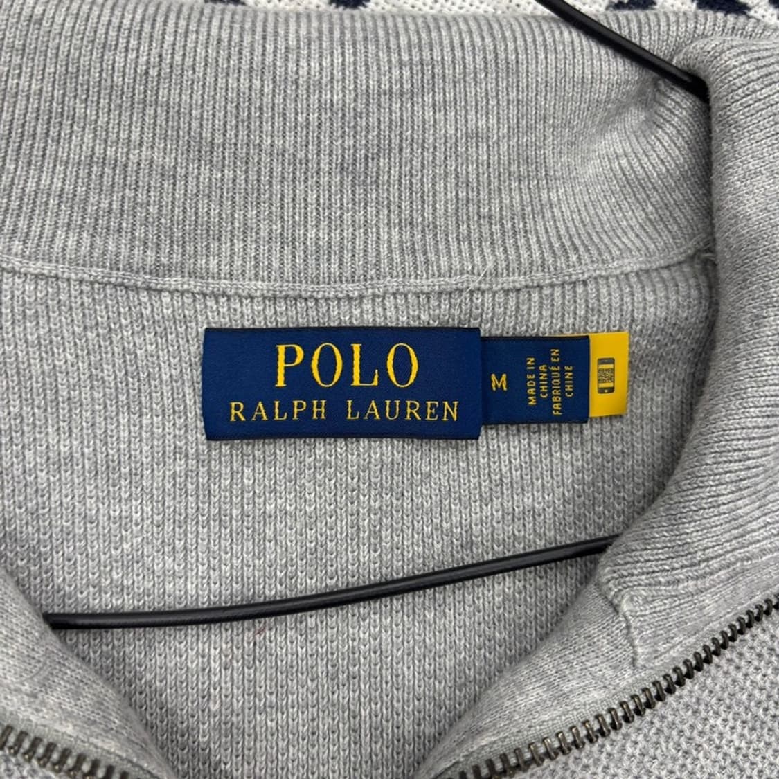 폴로 랄프로렌 신형 자수로고 반집업 니트 M P00002 상품이미지3