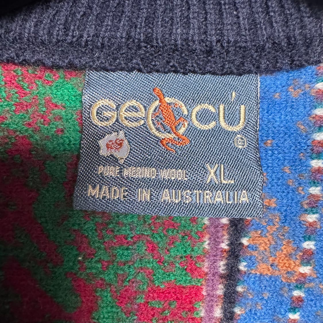 Geccu 게쿠 케이블 니트 가디건 상품이미지2