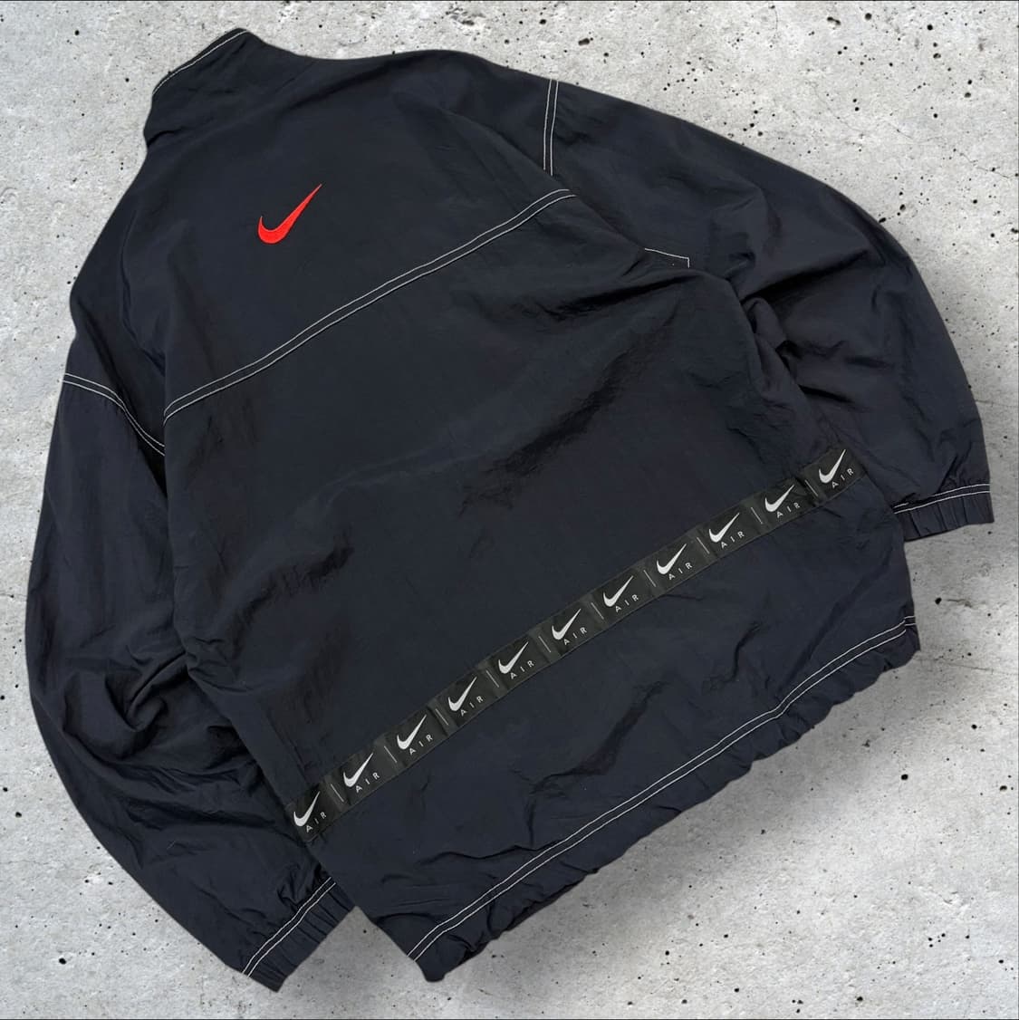 [M] 00s 나이키 바람막이 블랙 Just Do It 자켓 B569 상품이미지2