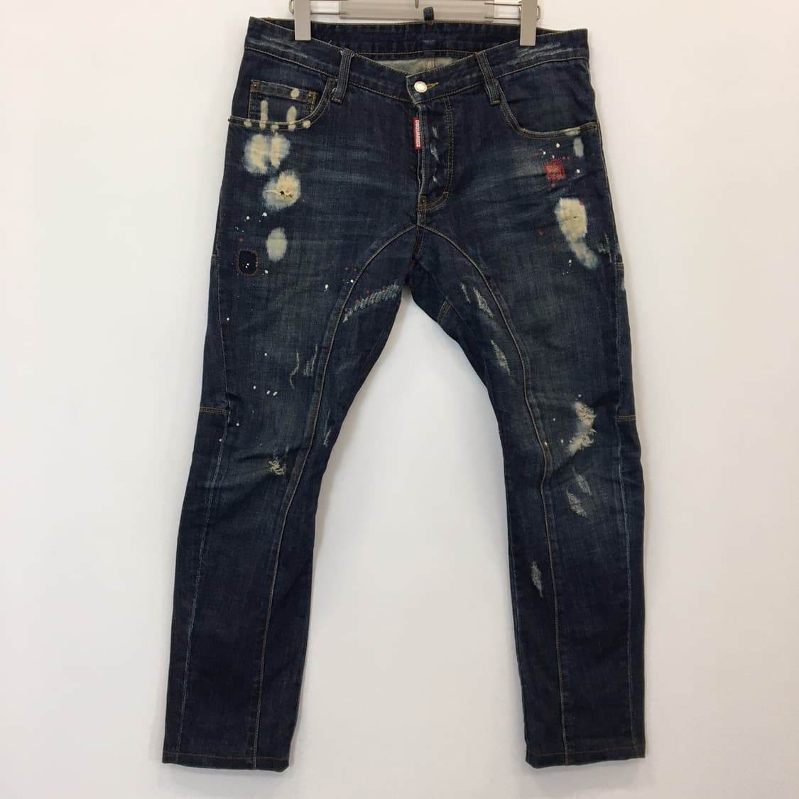 디스퀘어드2 나염페인팅 청바지 33-34  상품이미지1