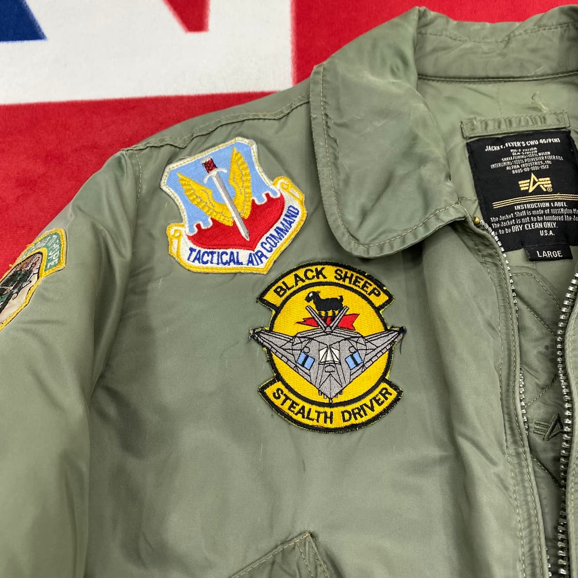 알파인더스트리 MA-1자켓 L 상품이미지8