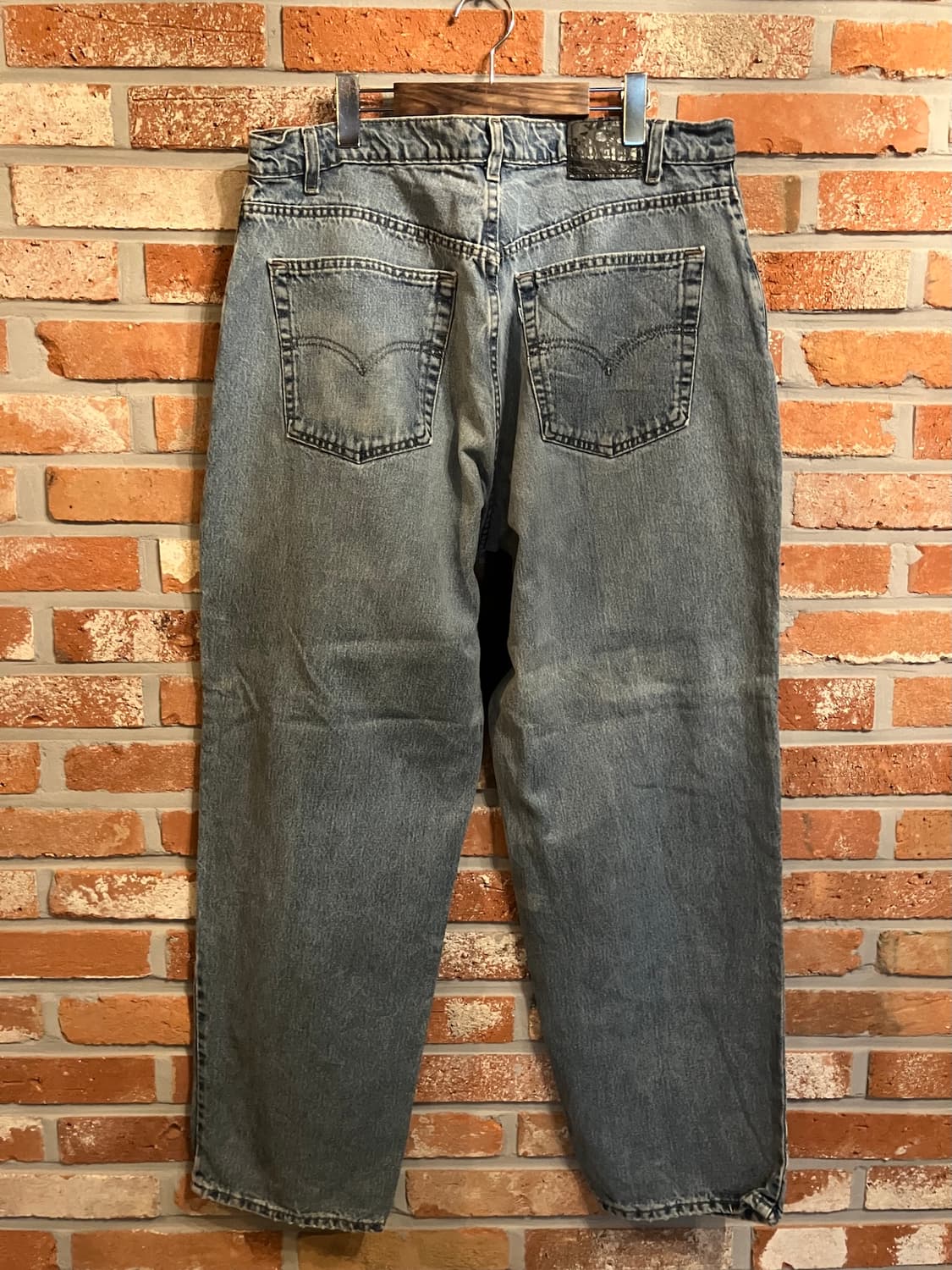 90s USA 빈티지 리바이스 실버탭 배기핏 데님 팬츠 상품이미지5