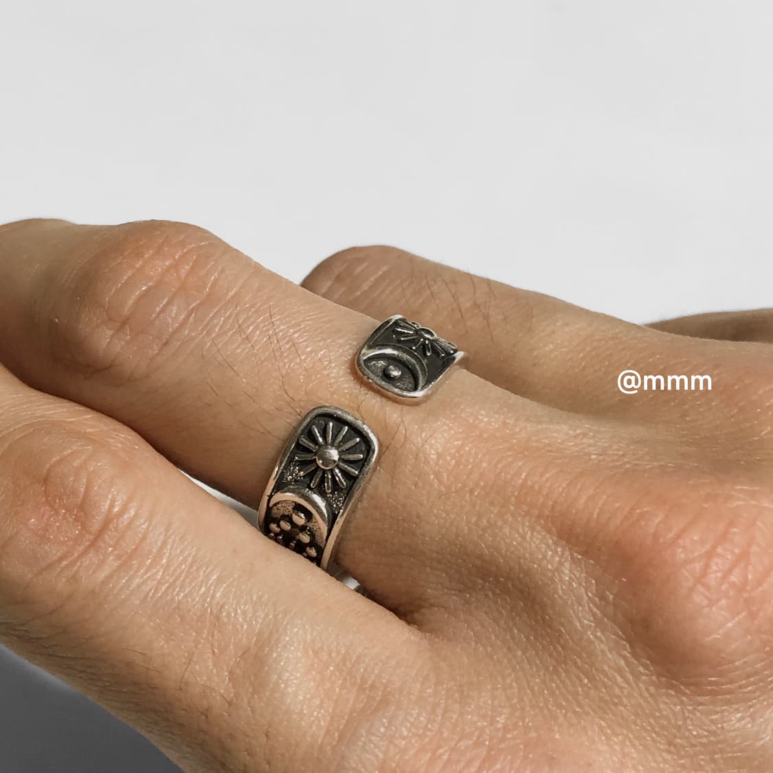 (Unisex)🌛🌞빈티지 반지 오픈링 상품이미지6